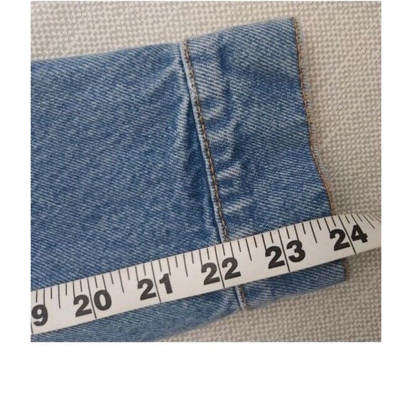 Hudson Jeans Classic Trucker Denim Jacket Blue Tahoe, Women’s Size S/M $215, NWT - Picture 12 of 16